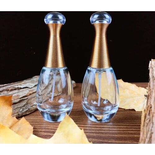 Perfume fancy bottle Glass Empty Perfume Bottles Spray Atomizer Refillable Bottle Scent Case with Travel