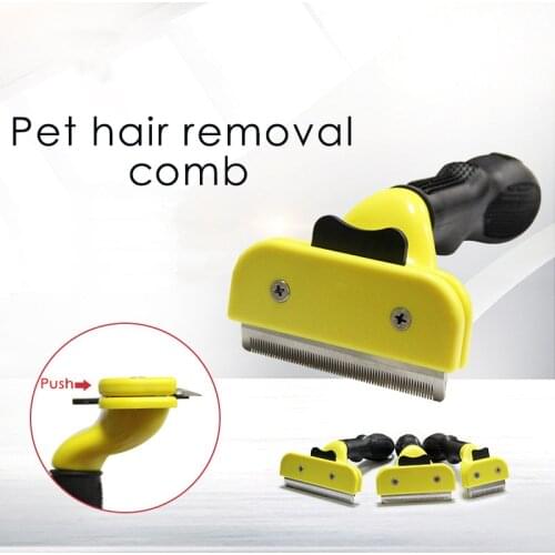 Pet Hair shedding Comb Pet Dog Cat Brush Grooming Tool Hair Removal Comb For Dogs Cats Supply Hair Combs