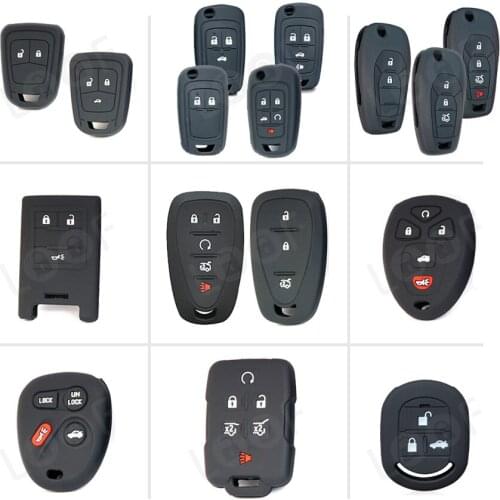 Rubber Car Products Key FOB Cover Protect Skin Coat For Chevrolet Onix Cruze Camaro Spark Captiva Aveo Sail Sonic Orlando Remote