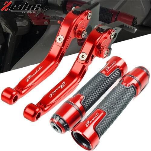 For Suzuki GSF 650 1200 1250 Bandit Motorcycle Clutch Brake Lever Extendable Adjustable Foldable Levers Handle Grips 2007-2015