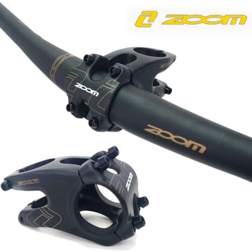 ZOOM -12 degrees aluminum alloy bicycle stem mtb road mountain bike stem CNC DH AM FR 31.8 * 50mm short bicycle stem