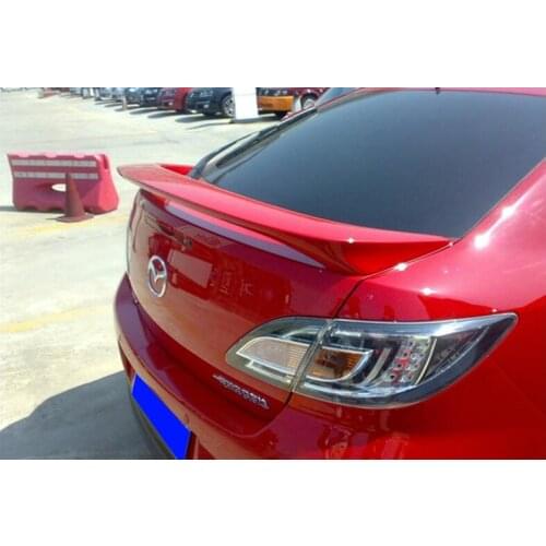 ABS Car Rear Wing Trunk Lip Spoilers For Mazda 6 spoiler 2006 2007 2008 2009 2010 2011