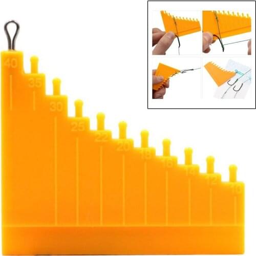 1PC Hair Gauge For Carp Hair Rig Measurement Tool Coarse Method Feeder Tackle For Tying A Tight Knot Fishing Accessories Pesca
