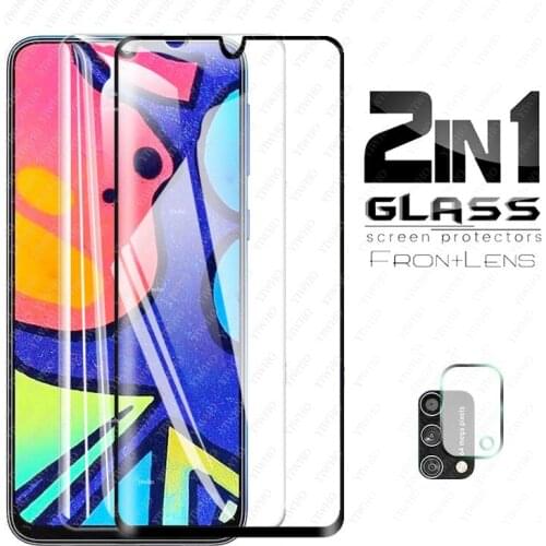2 in 1 For Samsung Galaxy M21s Screen Protective Glass F415F On Sumsung M21 M215F M 21s 21 S Camera Lens Protective Protector