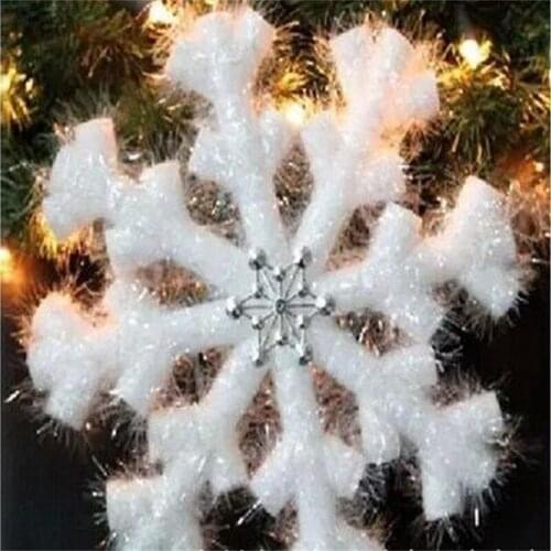 47CM Diameter Christmas Artificial Snowflake Christmas Ornaments Party Festival Decoration Snowflakes