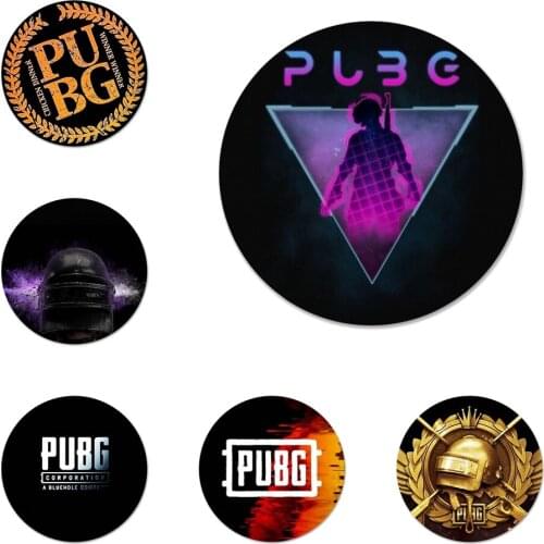 58mm PUBG Game Badge Brooch Pin Accessories For Clothes Backpack Decoration gift