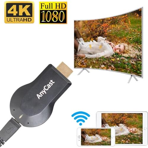 TV Stick 1080P M4 Wireless Anycast TV Dongle Receiver Adapter HDMI WiFi Dongle For DLNA Airplay Miracast HDMI For IOS Android