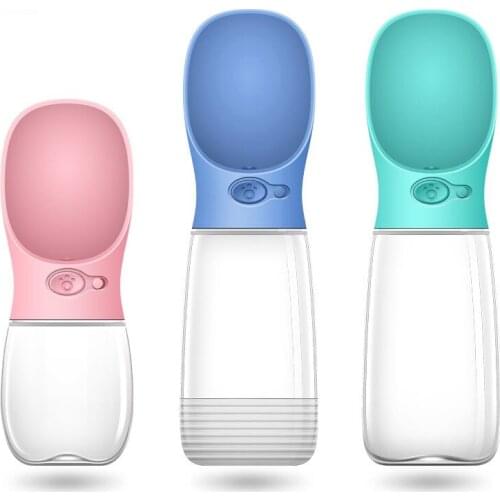 Pet Dog Water Bottle Portable Bottle for Small Medium Large Dog Leakage-proof Dogs Water Bottle Outdoor Water Bowl Pet Products