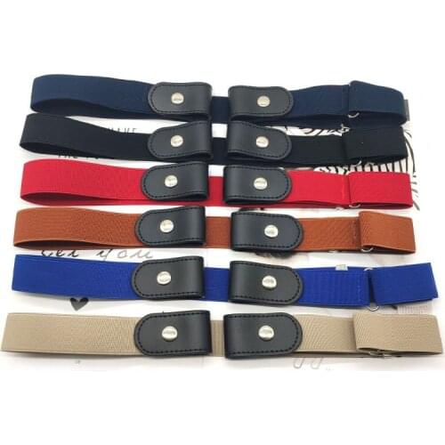 No Buckle Stretch Elastic Waist Belt For Women/Men，Buckle-Free Belt For Jeans trousers Pant，No Hassle waistband DropShipping