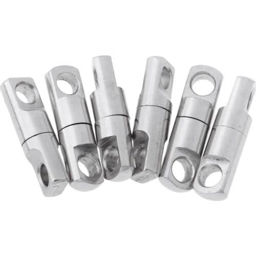 6X Scuba Diving Finger Reel Spool Line Rotatable Double Ball Bearing Swivels Underwater Snorkeling Fishing Tackle Double Swivels