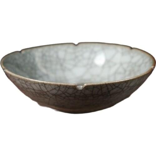 Chinese Old Porcelain Cracking Glaze In Ge Kiln Lace Bowl