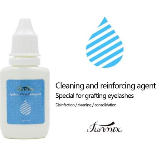 NEW 10mL Eyelash Cleaner Primer False Eyelash Extension Clean Liquid Eye Lashes Before Planting Eyelash Grafting Cleanser