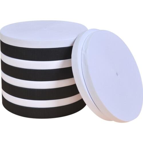 New 12MM (8 Meters/lot) elastic band white black high elastic flat rubber band waist band thin belt DIY sewing garment accessory