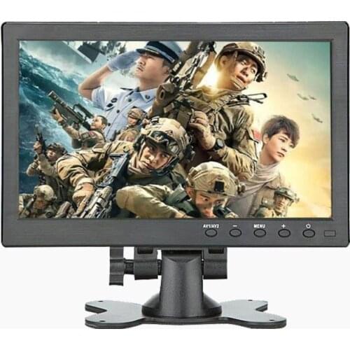 2021 new10.1 Inch 1920x1200 Portable Monitor with VGA HDMI BNC USB Touch LCD Screen for PS3/PS4 XBOX360 Raspberry Pi System CCTV