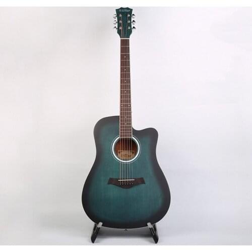 Acoustic Guitar Strings Beginner Home schooling Picea Asperata Hollow Guitar Blue Bass Chitarra Classica Entertainment EH50G