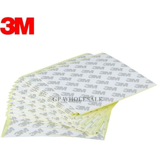 0.3mm thick), Original 3M Double Coated Tape With Thick PVC Film 55280 10cmx10cm, 21cmx29mm, Mirror Attach