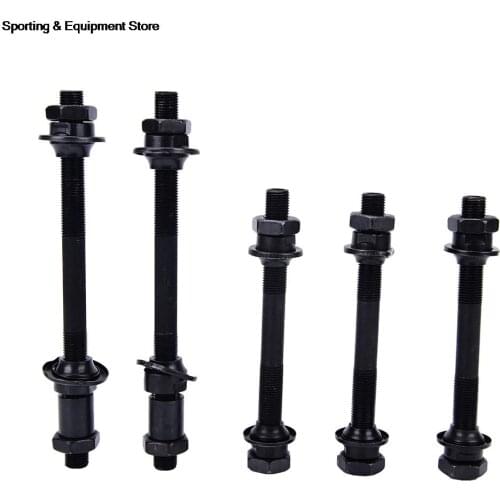 Mountain Bike Hub Shaft Hollow Shaft Bicycle Solid Shaft Front Rear Hub Axis Mountain Bike Shaft Lever