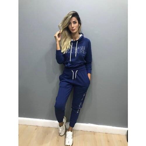 Spring/Autumn 2022 Women Brand Fabric Tracksuit Suit Female Tracksuit Hoodies And Pants Sportswear