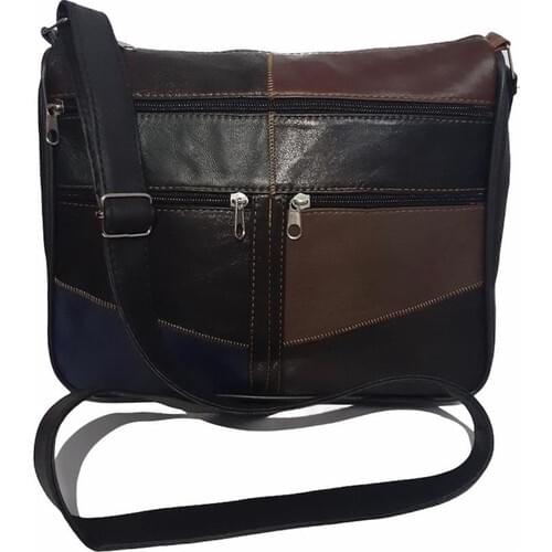 Store Genuine Leather Women Lux Multi-Pocket Shoulder Case With Strap