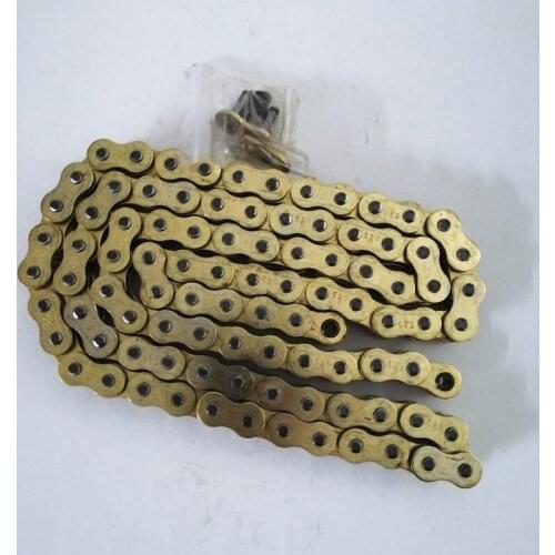 Gold for 520 x 98 O-Ring 94L 520 chain for Universal honda yamaha kawasaki suzuki ATV dirt bike off road motorcycle