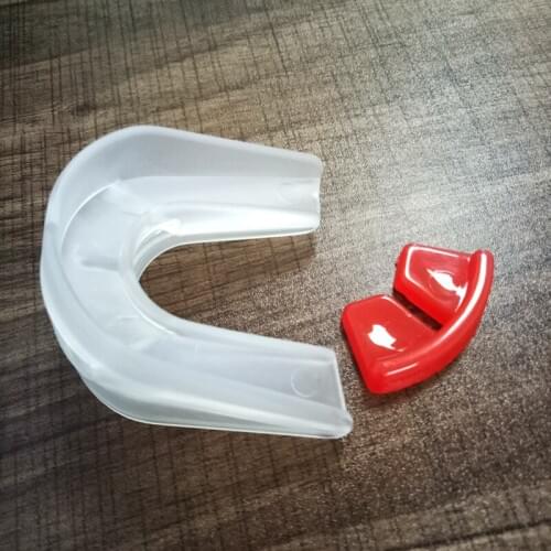 1pcs Silicone Sports Boxing Clear Mouth Piece Gum Shield Teeth Guard for Boxing Basketball Sports Mouthguard tooth Guard