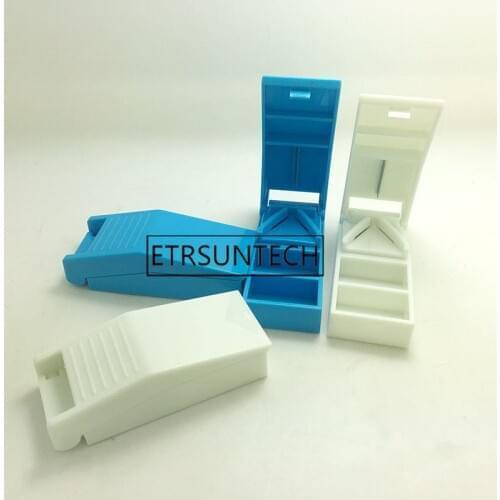 100pcs Pill Storage Compartment Box Case Medicine Holder Tablet Cutter Splitter Personal Health Care Pill Cases