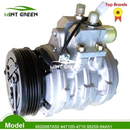 10P08E air compressor for car For Geo Metro Suzuki X-90 Sidekick 95200-67A50 447200-7460 447200-7462 447100-4710 95200-64A51