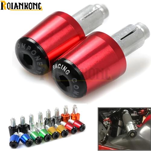 22mm CNC Motorcycle handlebar Grips ends FOR SUZUKI GSF 600 Bandit S-X Kawasaki z650 z800 z750 z250 z1000 versys 650