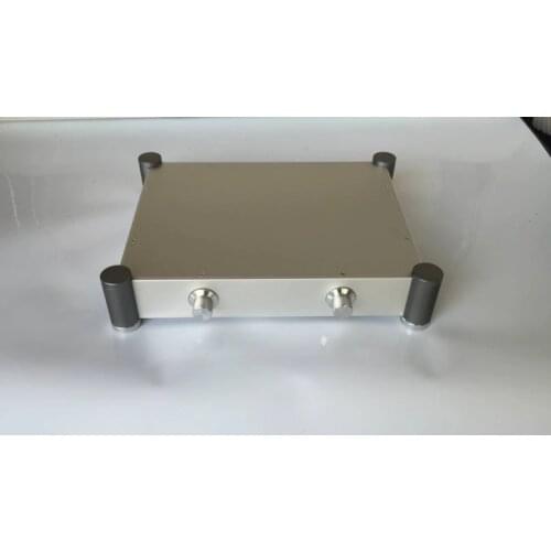 DIY 4307 round amplifier chassis psu enclosure HIFI preamp box dac case 430*84*342mm