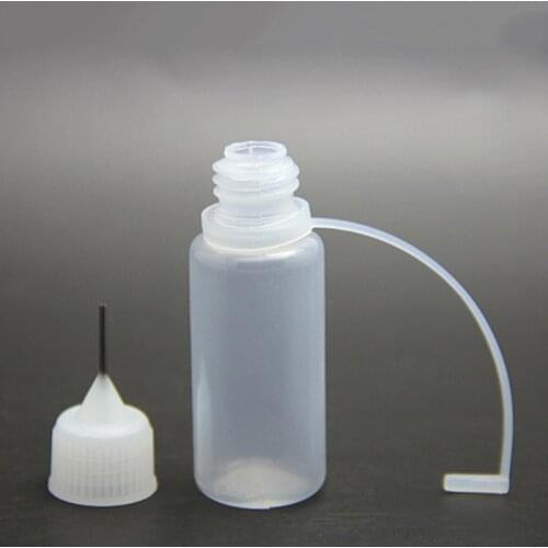 10Pcs 10ML PE Glue Applicator Needle Squeeze Bottle for Paper Quilling DIY Scrapbooking Crafts MPwell