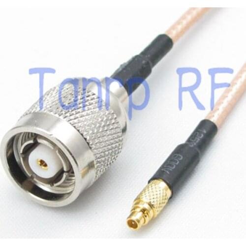 50CM Pigtail coaxial jumper cable RG316 extension cable 20in MMCX male plug to RP TNC male plug RF adapter connector