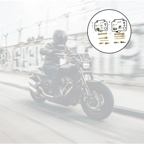 2-Pack Motorcycle Carburetor Carb Rebuild Repair Kit Accessories Parts for BMW F650 Mikuni BST33 GS500E