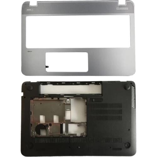 NEW Palmrest Upper cover/Bottom case cover For HP ENVY M6 M6-N M6-N012DX 774153-001 760040-001 C and D shell