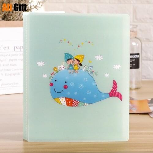 Creative New Portable 52 Pockets Card album 5-inch Mini Film Photo Album interstitials PP board a plastic photo album
