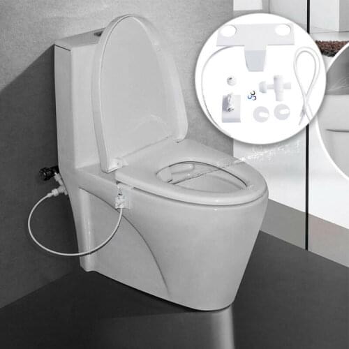 New Toilet Seat Attachment Fresh Water Spray Non Electric Mechanical Bidet US