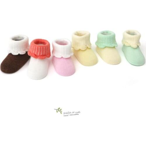 New Autumn Winter Baby Girls Socks Newborn Cartoon Animal Baby Socks Infant Baby Boy Socks Anti Slip Soft Cotton Floor Sock Shoe