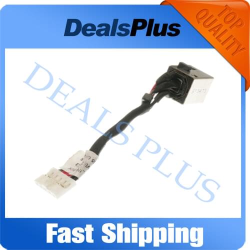 New DC Power Jack with Cable Socket For Dell Latitude 7440 7450 E7440 E7450 DC30100MF00 DC30100NV00 06KVRF 6KVRF