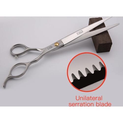 Fenice Professional 7.0 /7.5 inch pet grooming in dog hair trimmers scissors dog cutting grooming shears