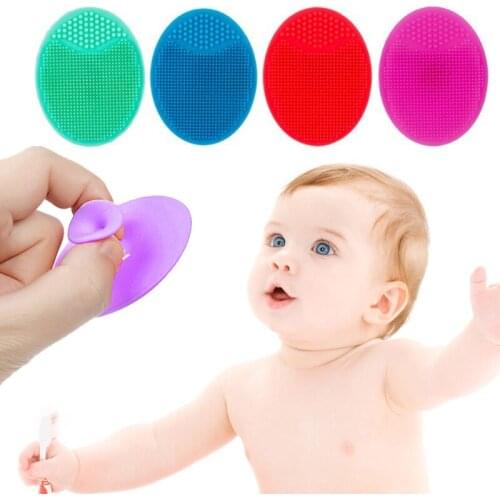 Super-soft Silica Gel Massage Wash Pad Face Cleaning Brush With Suction Cup Face Exfoliating Blackhead Face Clean Cleanser Tool