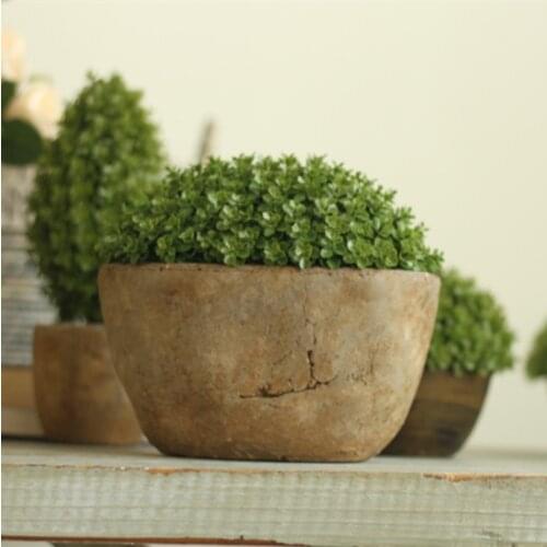 High-end simulation flowers simulation package potted bonsai green office furnishings ornaments evergreen flat spot