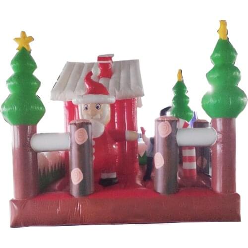 Multiplay Santa Claus inflatable jumping castle inflatable bounce house