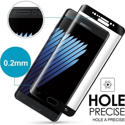3D Full Cover Glass For Samsung Galaxy S7edge S8 S9Plus Screen Protector Tempered Glass Fundas Protective Film for S9 Plus Note8
