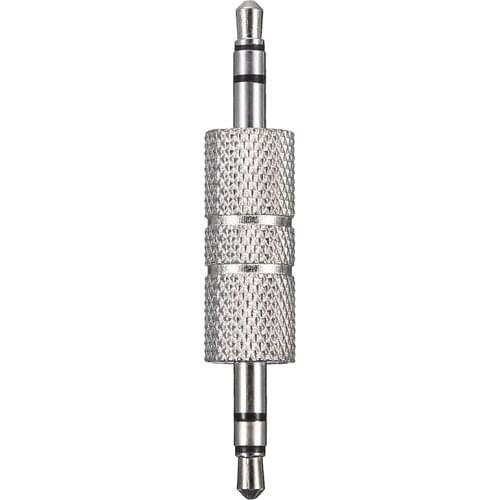 1pc 3.5mm Stereo Male Plug to Male Plug Audio Adapter 3.5 Jack Headphone Coupler Converter Professional Connector Mayitr