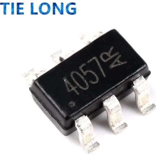 10pcs/lot TP4057 SOT-23 500ma Lithium battery charging IC