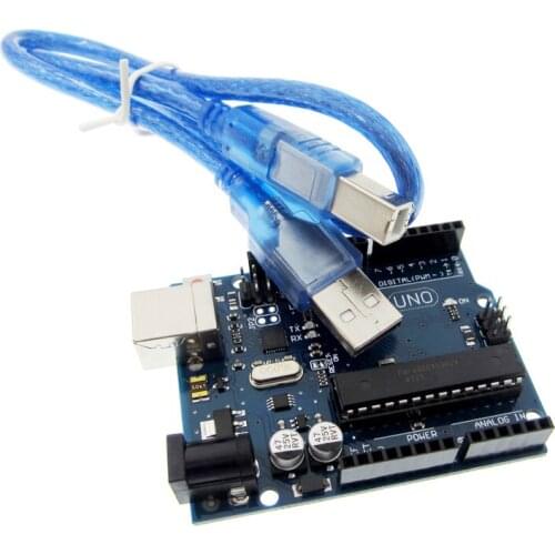 10PCS UNO R3 MEGA328P ATMEGA16U2 1UNO R3 + 1 USB Cable