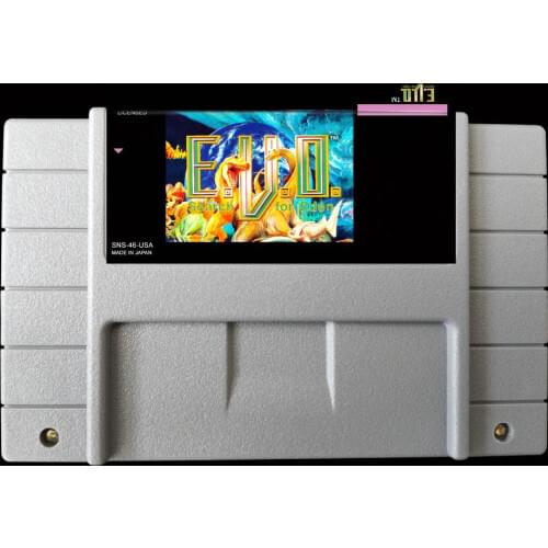 16Bit Games ** E.V.O. Search for Eden ( USA Version!! )