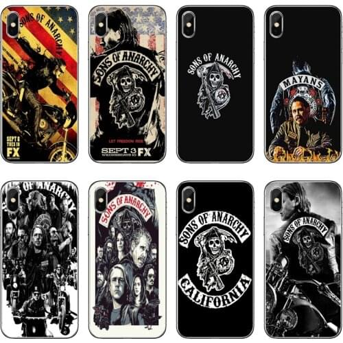 TV Show Sons of Anarchy Accessories Phone Case For iPhone 12 11 Pro Max Mini XS Max XR X 8 7 Plus 6 6S Plus 5 5S SE 2020