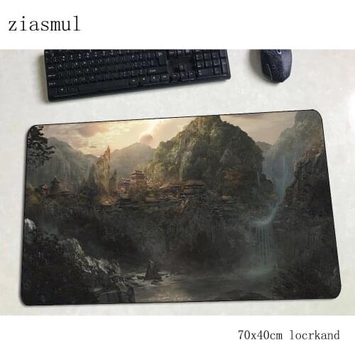 Black desert mousepad gamer cool new 70x40cm gaming mouse pad Adorable notebook pc accessories laptop padmouse ergonomic mat