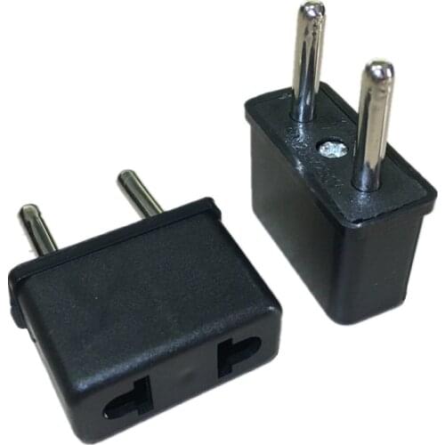 European EU Travel Adapter American US To EU Euro Plug Adapter Outlet AC Converter Electrical Power Sockets