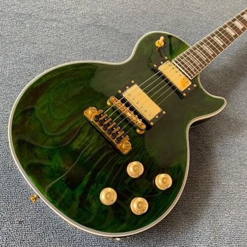 Electric guitar, Rosewood fingerboard, Gold hardware, Mahogany body electric guitar, Free shipping